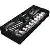 Wera 8100SC6 Socket Set 1/2" Drive Metric Zyklop Speed