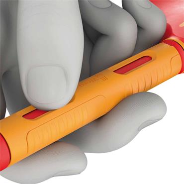 Wera 05005121001 410 i VDE A RA VDE-Insulated T-Handle Screwdriver with Ratchet - 1/4"