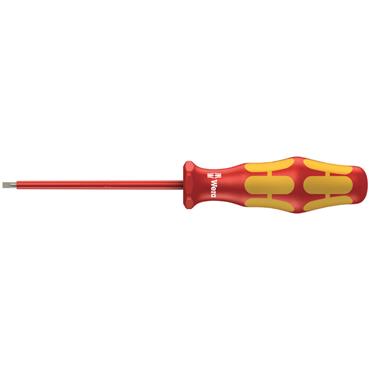 Wera 05006100001 160 i VDE Insulated screwdriver for slotted screws (0.4 x 2.5 x 80 mm) 