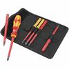 Wera 05006604001 Kraftform Kompakt VDE Interchangeable Screwdriver Set Imperial 1 Tool Finder (6 Pi