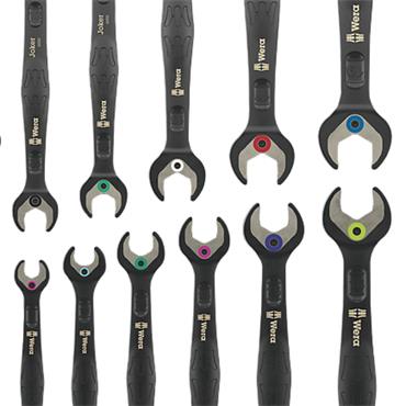 Wera 05020017001 6000 Joker Black Edition 11 Set 1 Ratcheting Combination Wrenches Set - 11pc