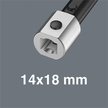 Wera 7880 Joker XL 14x18mm Insert 19mm - 24mm