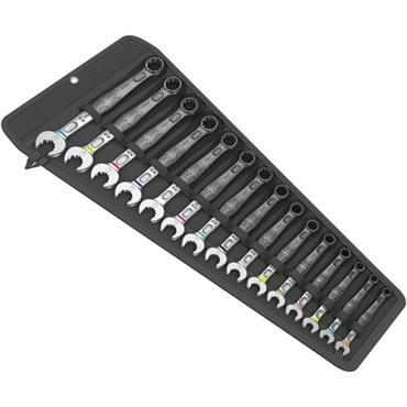 Wera 05020302001 6003 Joker 15 Set 1 Combination Wrench Set - 15 Piece 