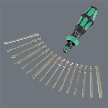 Wera 05051530001 Kraftform Kompakt 60 RA-R 1 (17 pieces)