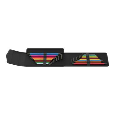 Wera 05133287001 Big Pack Multicolour L-Key Hex-Plus/Tx Set 1 Metric - 19pc