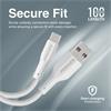 Promate Super Flexible USB-C Data and Charge Cable 100cm