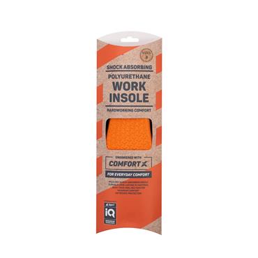 Xpert XP40 Shock Absorbing Polyurethane Work Insole - Black