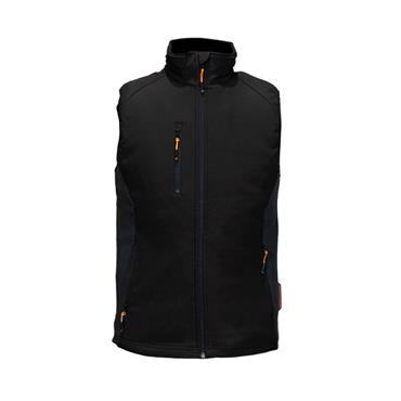 Xpert Core Softshell Bodywarmer - Black