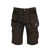 Xpert XPP6610 Pro Stretch+ Holster Pocket Work Shorts Grey/Black