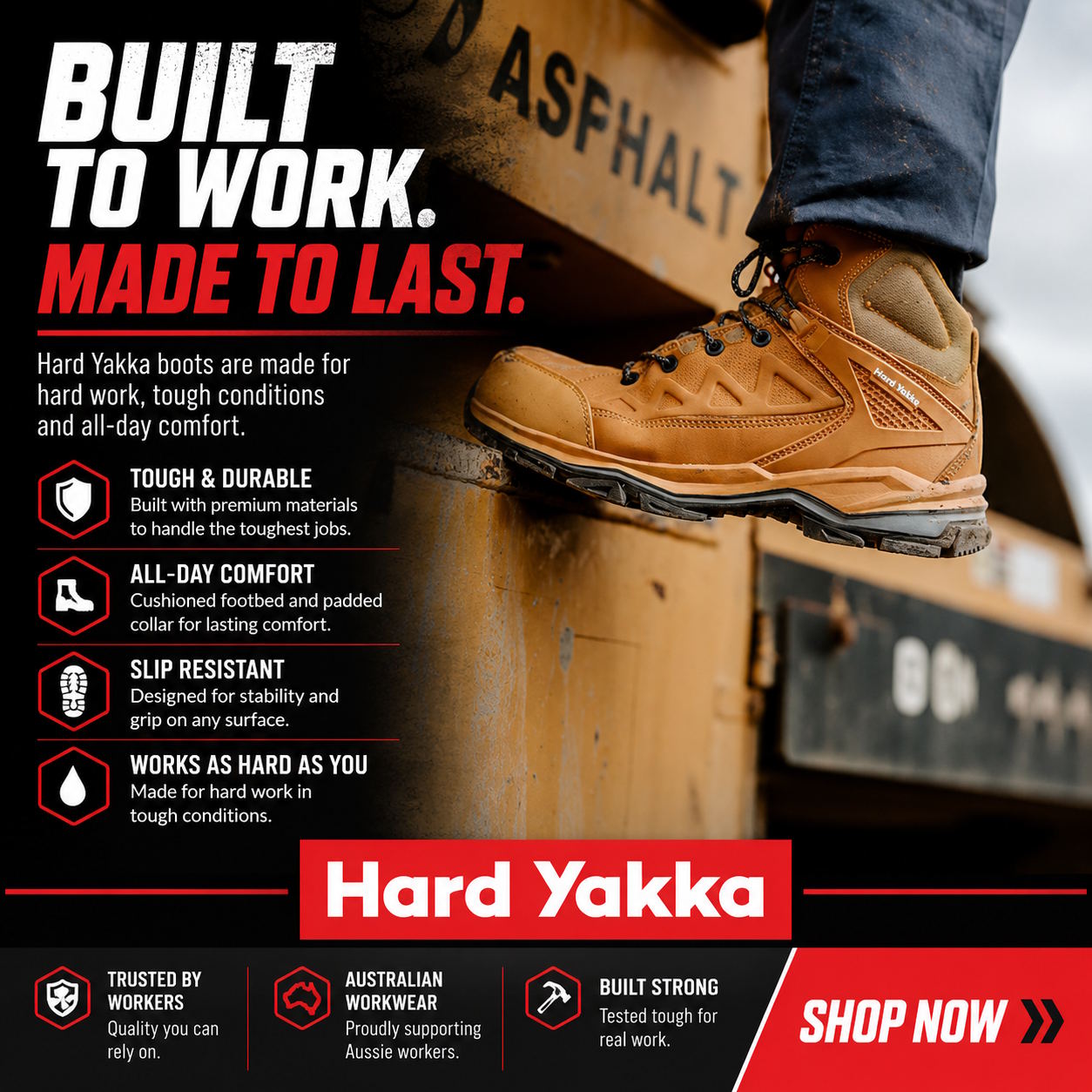 Hard Yakka's Haunting Footsteps at ToolFix