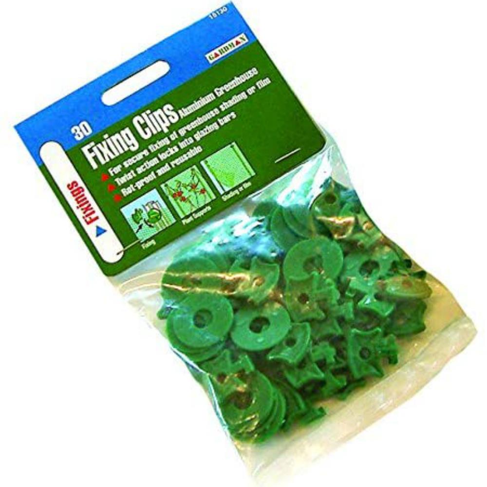 Greenhouse Fixing Clips (60 mixed pack) Your Home and Garden