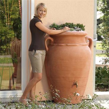 Wall Amphora 350 Litres - Terracotta