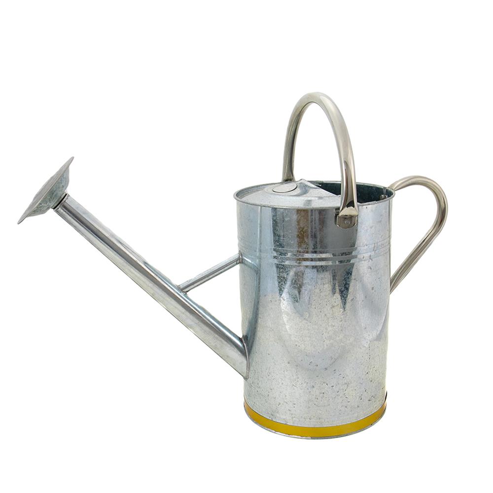 Kent & Stowe Metal Watering Can Galvanised Steel 9L ecostore.ie Ireland