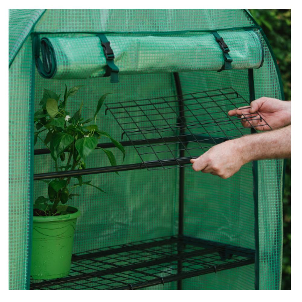 Gardman Premium 4 Tier Extra Wide Growhouse Your Home and Garden