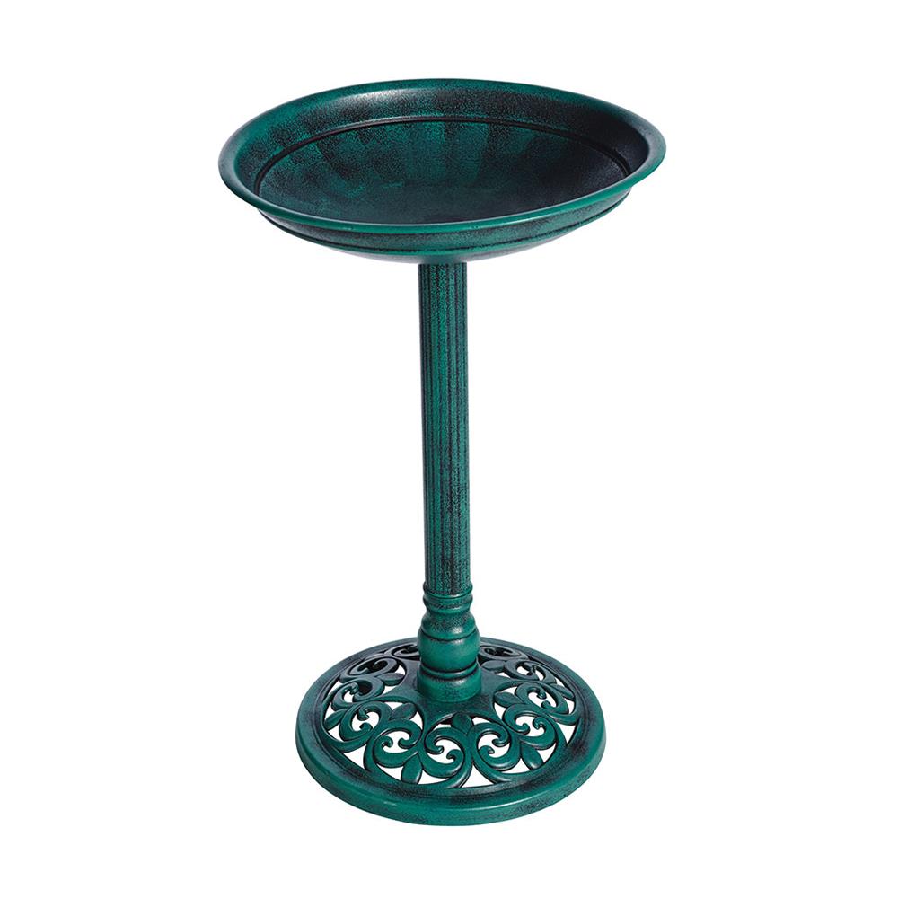 Gardman Verdigris Effect Plastic Bird Bath Your Home and Garden
