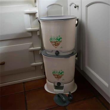 Bokashi Kitchen Composter - Twin Pack