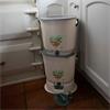Bokashi Kitchen Composter - Twin Pack