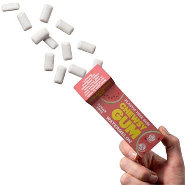 Watermelon Plastic Free Chewing Gum