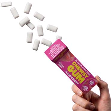 Rasberry Plastic Free Chewing Gum