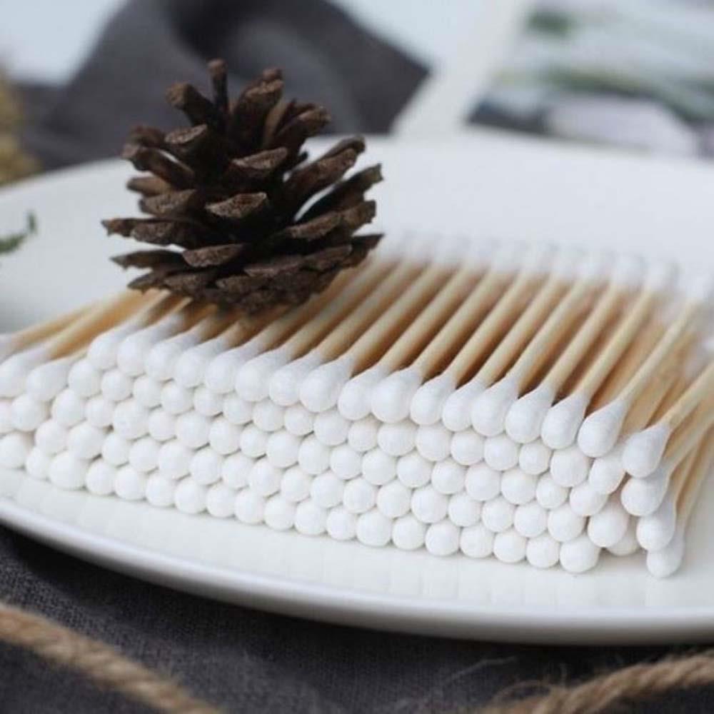 Curanatura Bamboo Cotton Buds Pack of 100 ecostore.ie Ireland