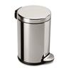 SimpleHuman 4.5L, Single compartment, Polished Stainless Steel. Liner A.