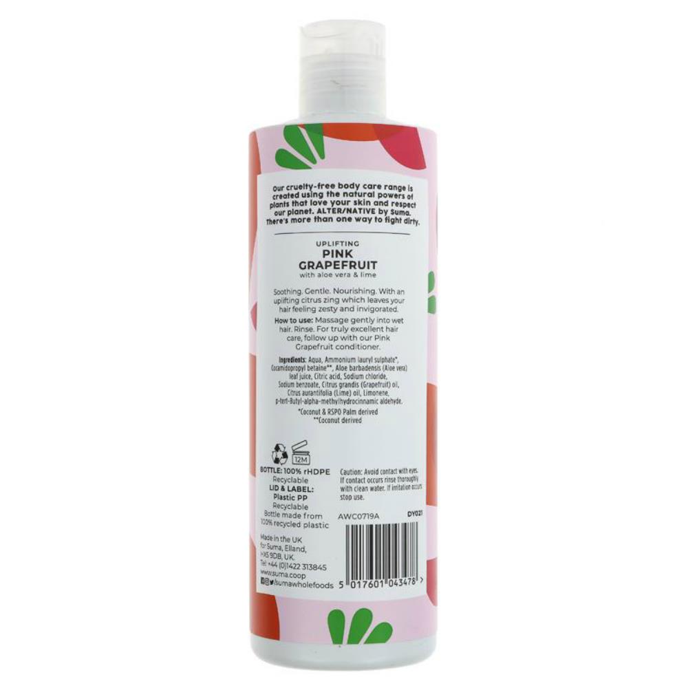 Alter/native Pink Grapefruit & Aloe Shampoo 400ml Normal/Oily Hair