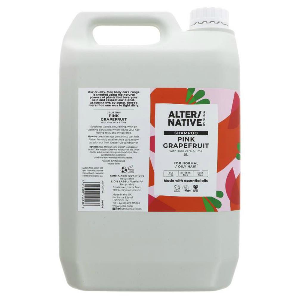 Alter/native Pink Grapefruit & Aloe Shampoo 5L Normal/Oily Hair