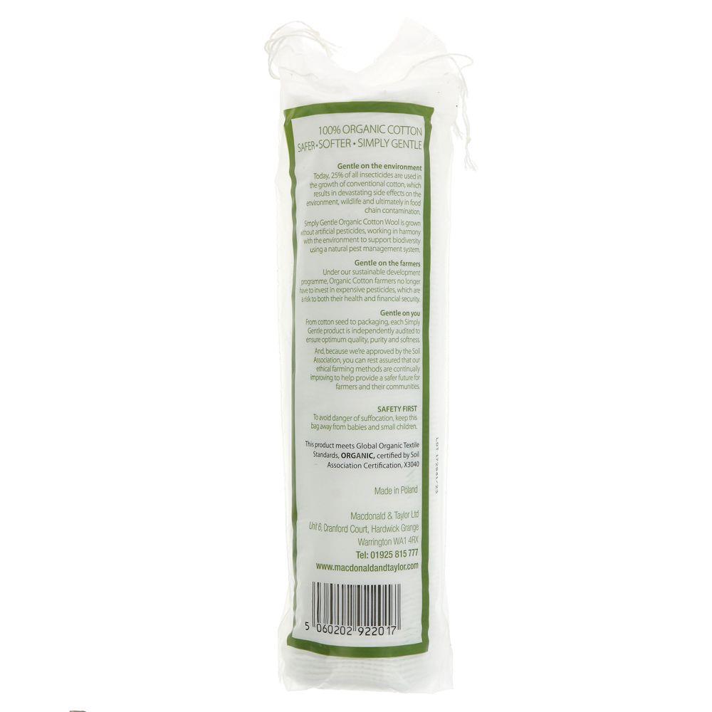 Simply Gentle Organic Cotton Wool Pads ecostore.ie Ireland