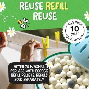  Laundry Egg Washing System Tropical Breeze