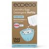 EcoEgg Laundry Egg Detergent Refills Enzyme Enhanted - Fresh Linen 50 washes