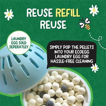 Laundry Egg Refill Pellets Fresh Linen 70