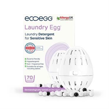 EcoEgg Laundry Egg Sensitive Skin Detergent - 70 washes