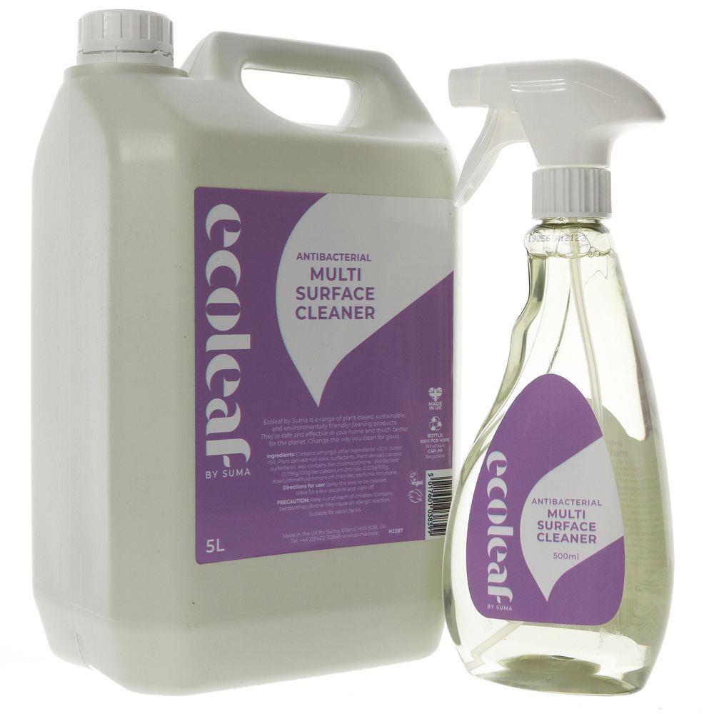 Ecoleaf AntiBacterial Multi Surface Cleaner 5L ecostore.ie Ireland