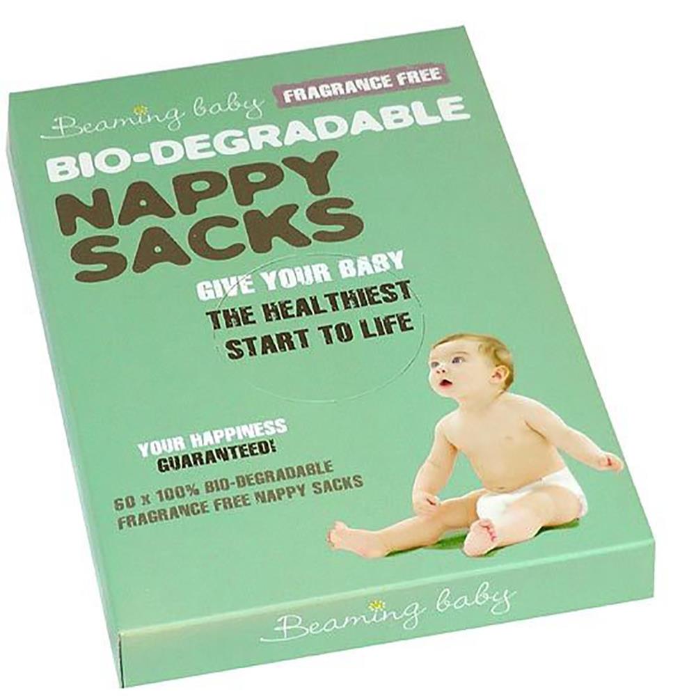 Beaming Baby Biodegradable Nappy Sacks FRAGRANCE FREE ecostore.ie Ireland