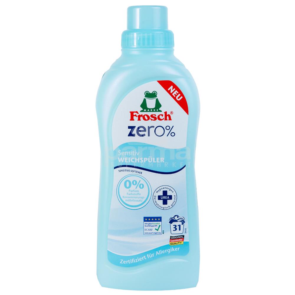 Frosch Zero Fabric Softener 750ML ecostore.ie Ireland