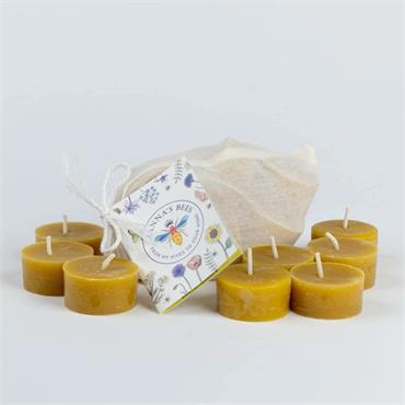 Beewax Candles Tealight Refill Pack of 8
