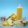 Pure Beeswax Candle in tube packaging 
