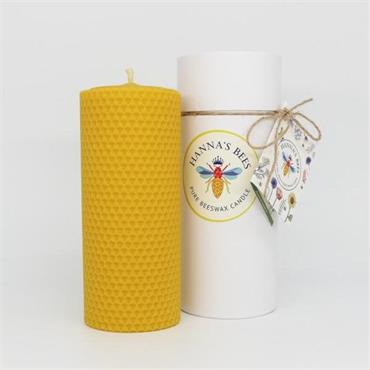 Pure Beeswax Candle in tube packaging 