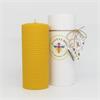 Pure Beeswax Candle in tube packaging 