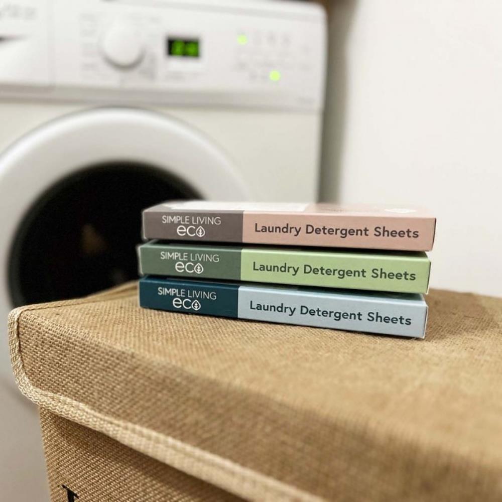 Simple Living Eco Laundry Detergent Sheets 32 Pack Coconut ecostore