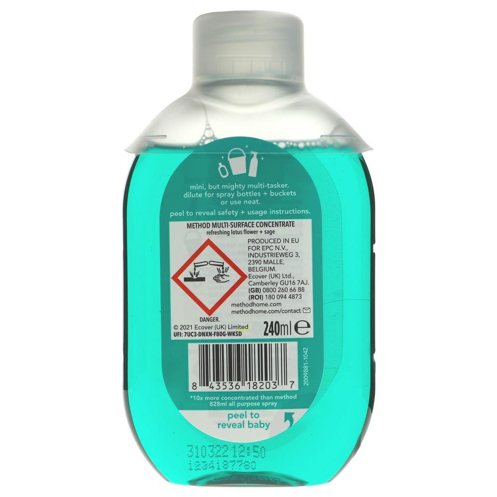 Method Multi Surface Cleaner Concentrate Lotus Flower & Sage