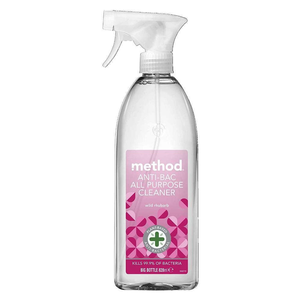 Method All Purpose Cleaner Anti Bac Wild Rhubarb (828ml) ecostore
