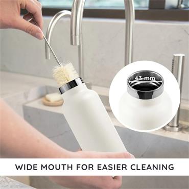 Insulated Stainless Steel Bottle Jet Black (750ml)
