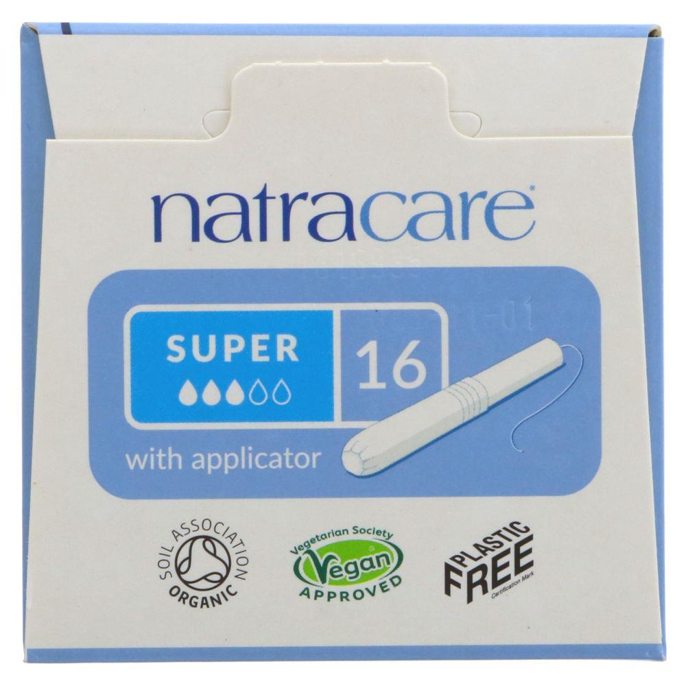 Natracare Applicator Tampons Super 16 Pack ecostore.ie Ireland