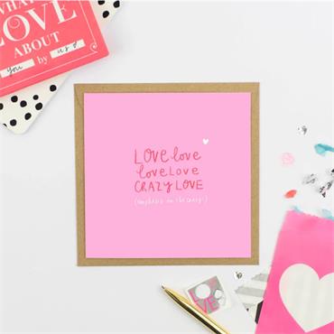 Crazy Love Card 