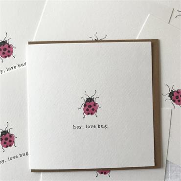 Hey, Love Bug Card