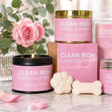 Petals & Paws Non-toxic Irish Scented Soy Candle