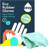Eco Rubber Gloves Turquoise S