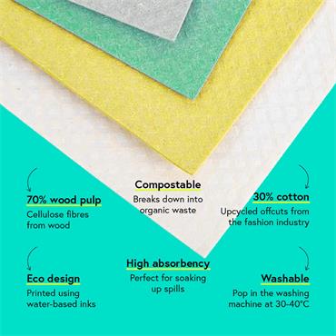 All Purpose Sponge Clothes