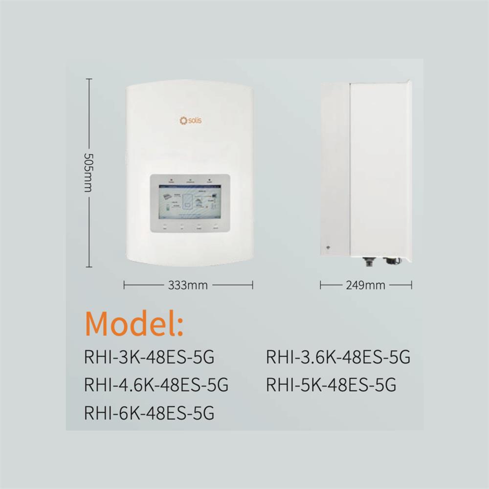 Solis Energy Storage Inverter - 5kW Hybrid Dual MPPT | ecostore.ie Ireland